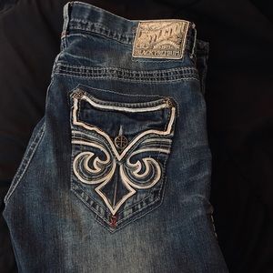 Affliction Copper Bootcut Jeans